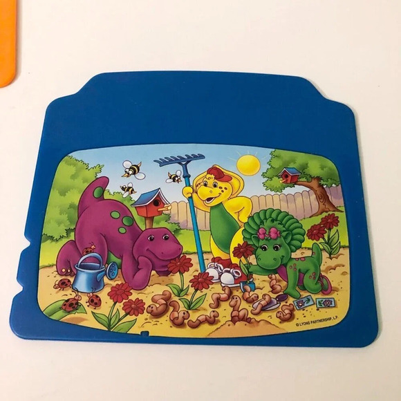 Barney and Friends Learning Laptop Replacement Cards  Disc - Picture 8 of 12
